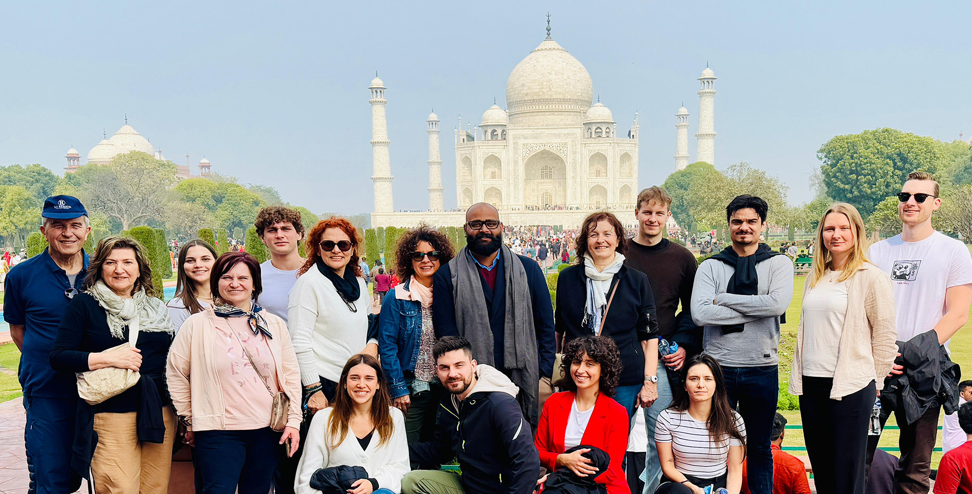 Italian speaking tour guide in India